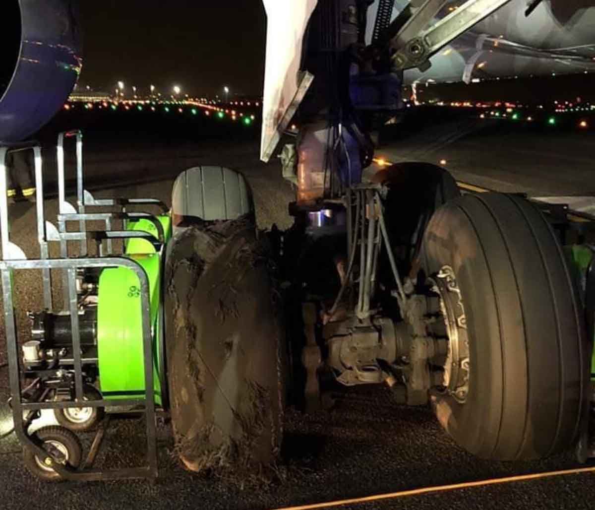 Worn Aircraft Tires The Hidden Risks of Takeoffs and Landings